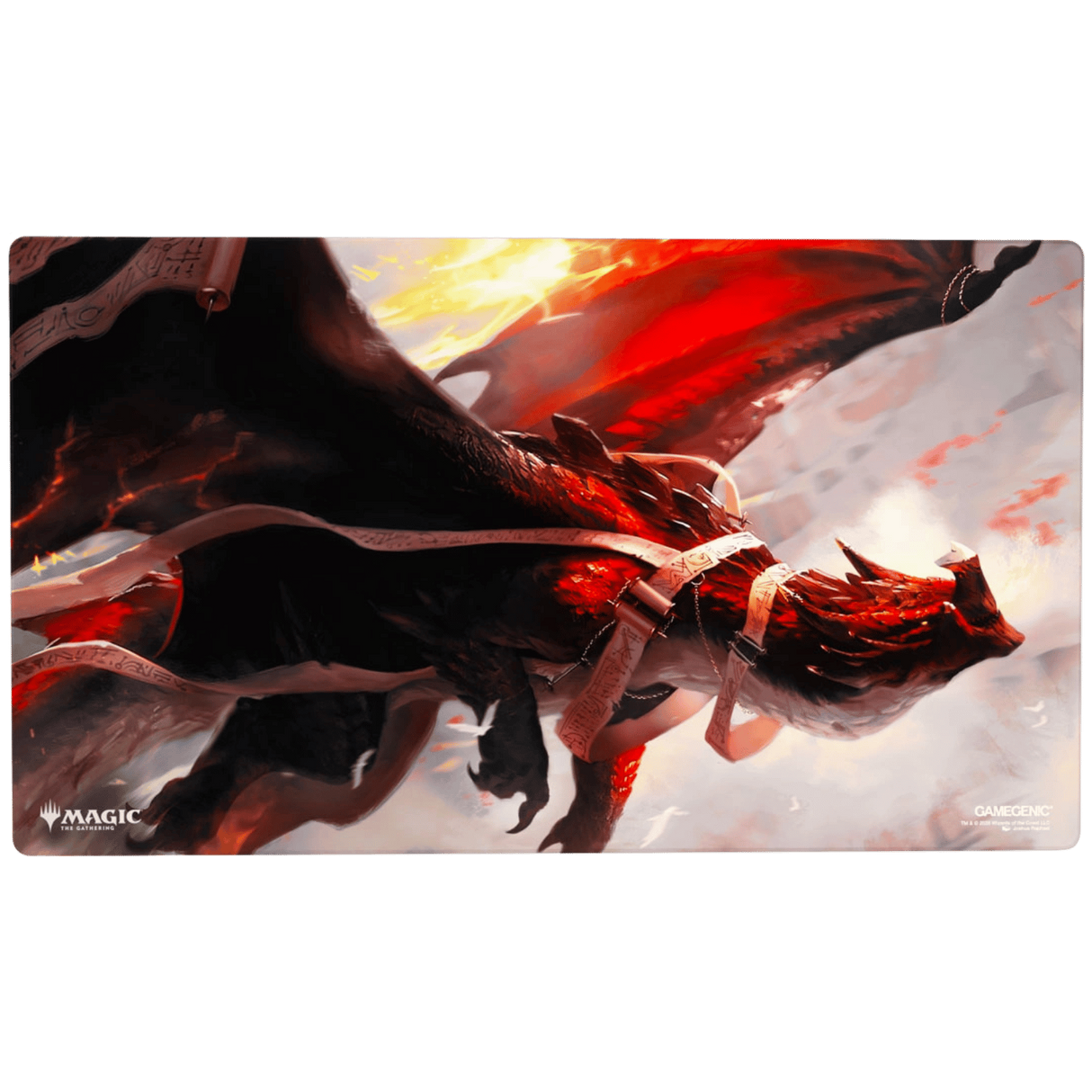 Gamegenic Magic: The Gathering Secrets of Strixhaven Prime Playmat -Lorehold, the Historian