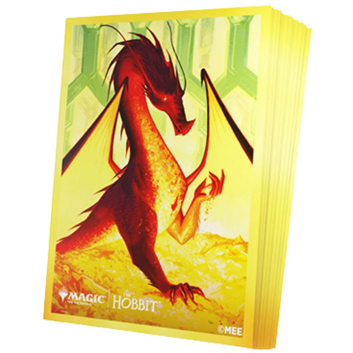 Gamegenic: Premium Art Sleeves - MTG The Hobbit - Smaug the Golden (105ct)