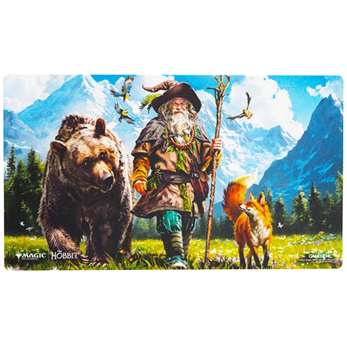 Gamegenic Shiny Playmat: MTG The Hobbit - Radagast of Rhosgobel