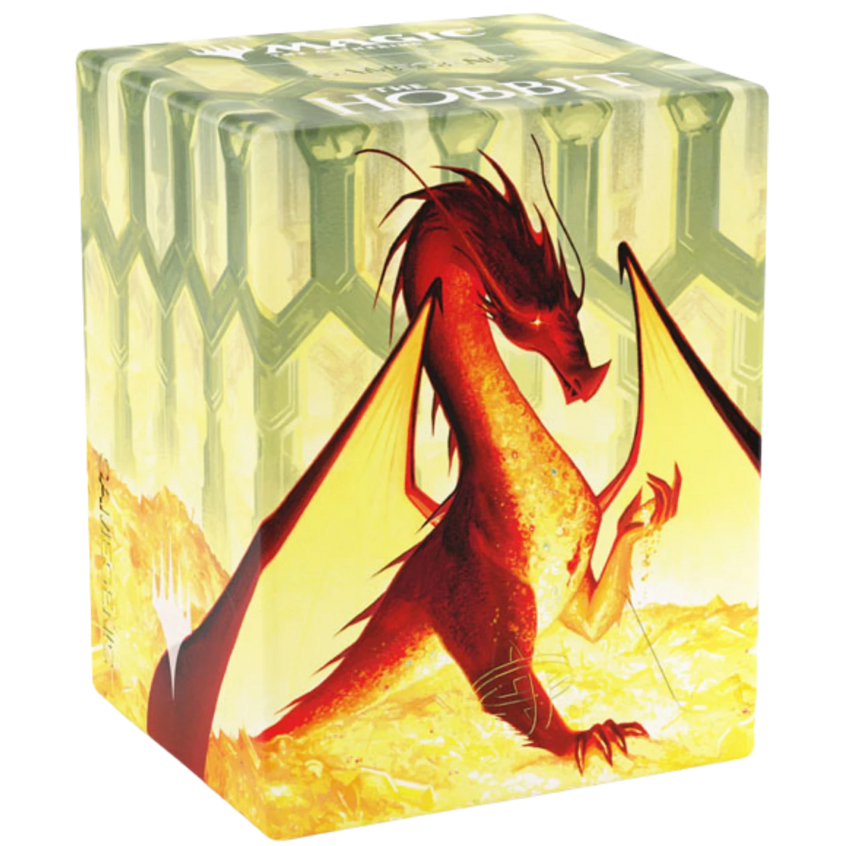 Gamegenic Deck Box: MTG The Hobbit - Smaug the Golden - Bastion 80+ XL