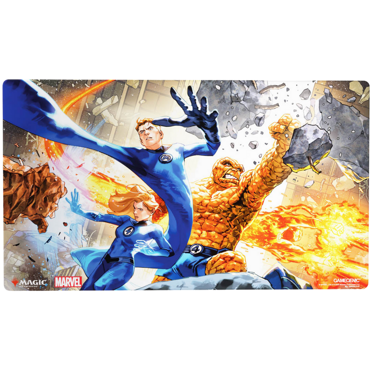 Magic: The Gathering | Marvel Super Heroes Shiny Playmat - Fantastic Four