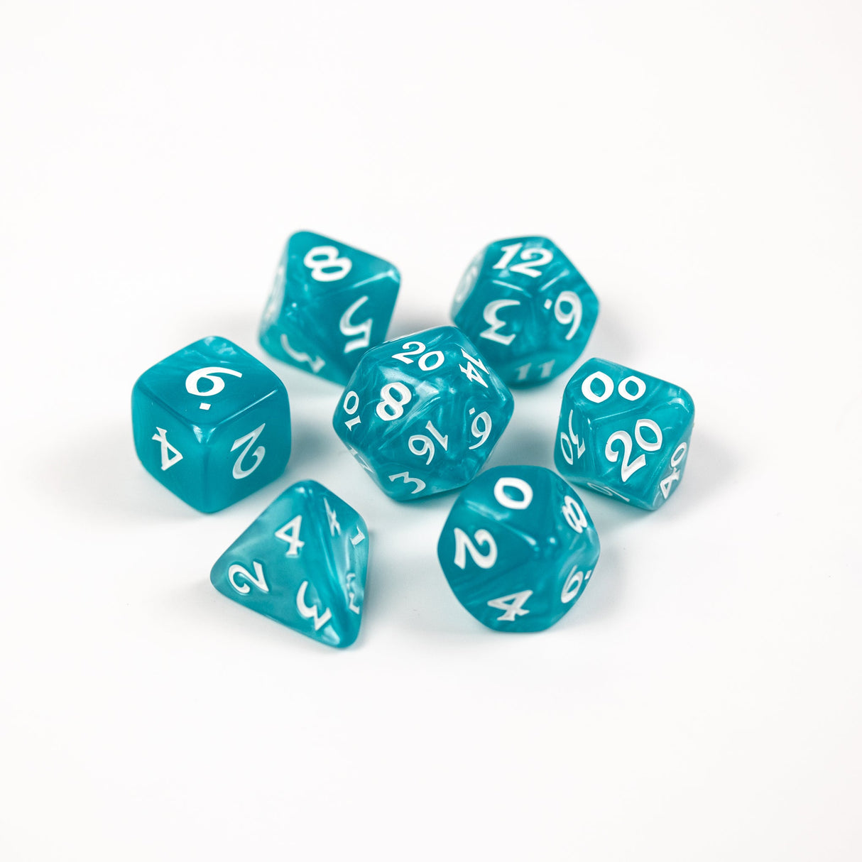 7pc RPG Set - Elessia Cosmos Teal