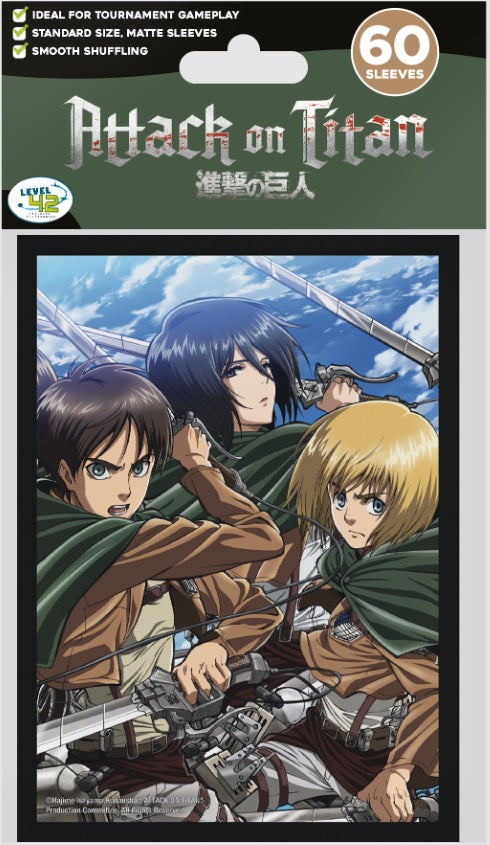 Card Sleeves (Japanese Size) - Attack on Titan