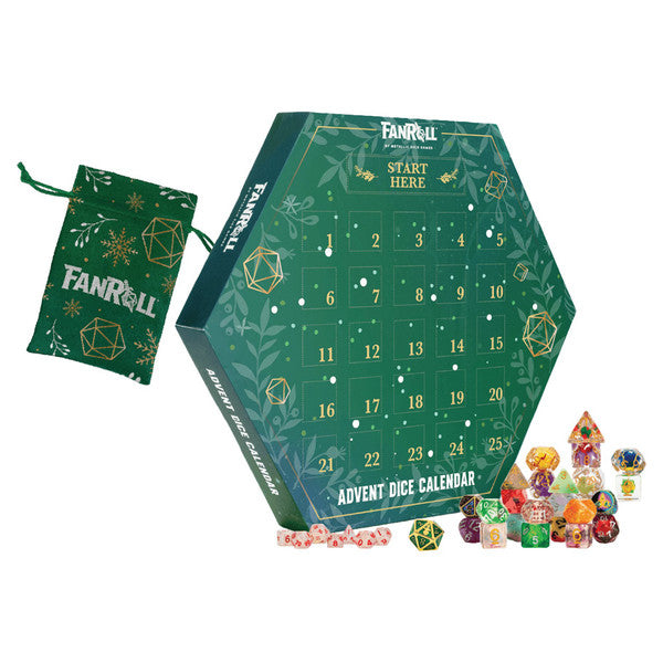 Fanroll Advent Dice Calendar 2025