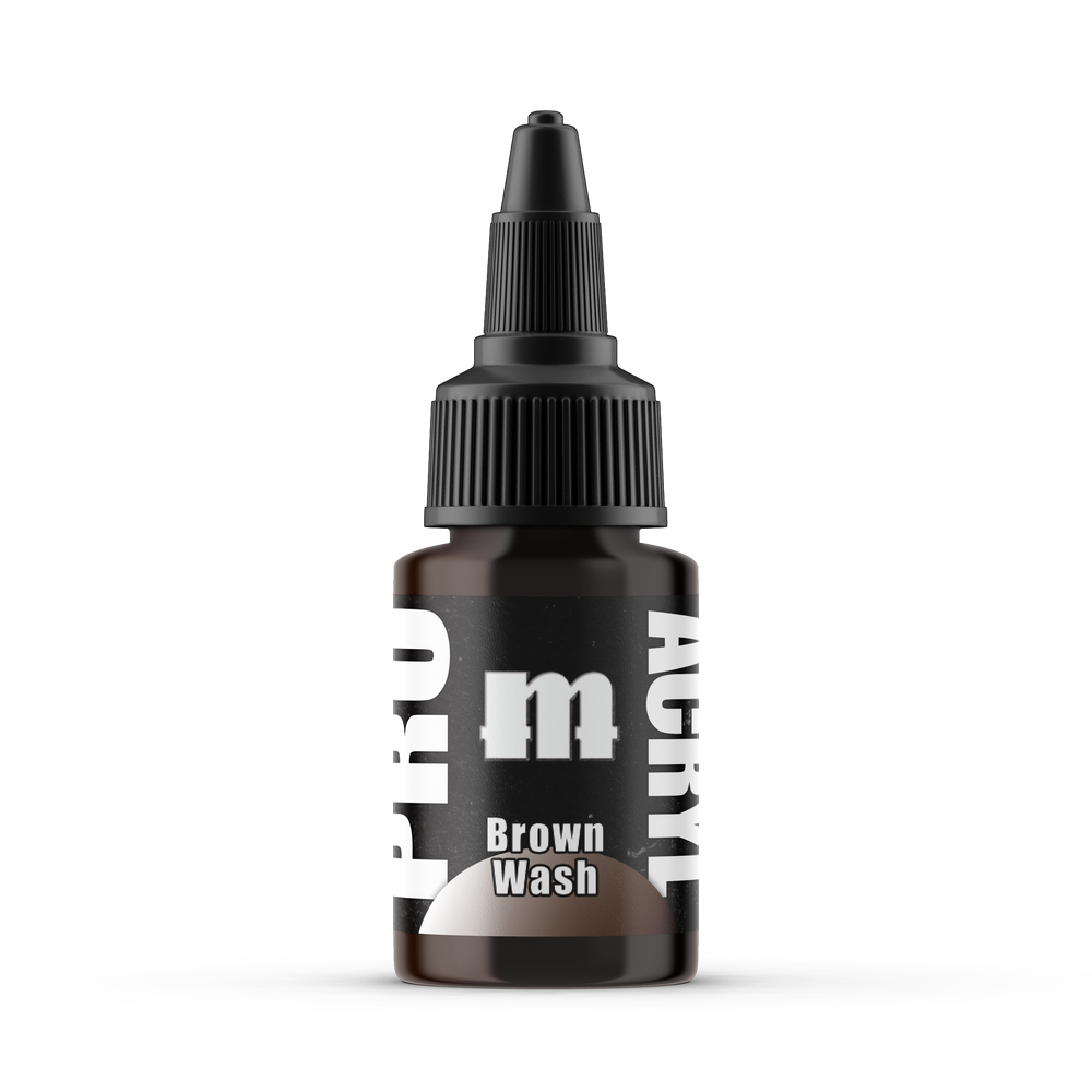 Pro Acryl Brown Wash