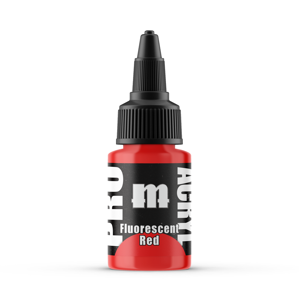Pro Acryl Fluorescent Red