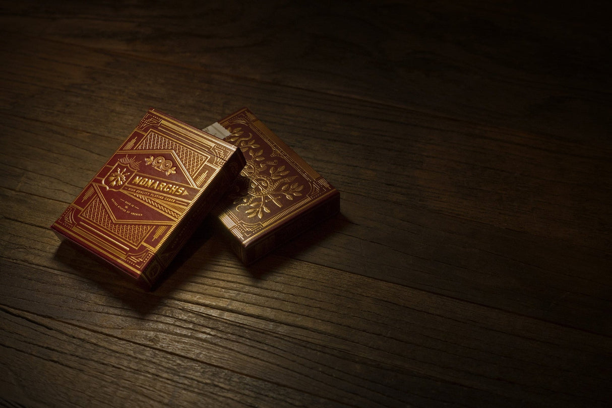Theory11 Playing Cards - Monarch  (Red