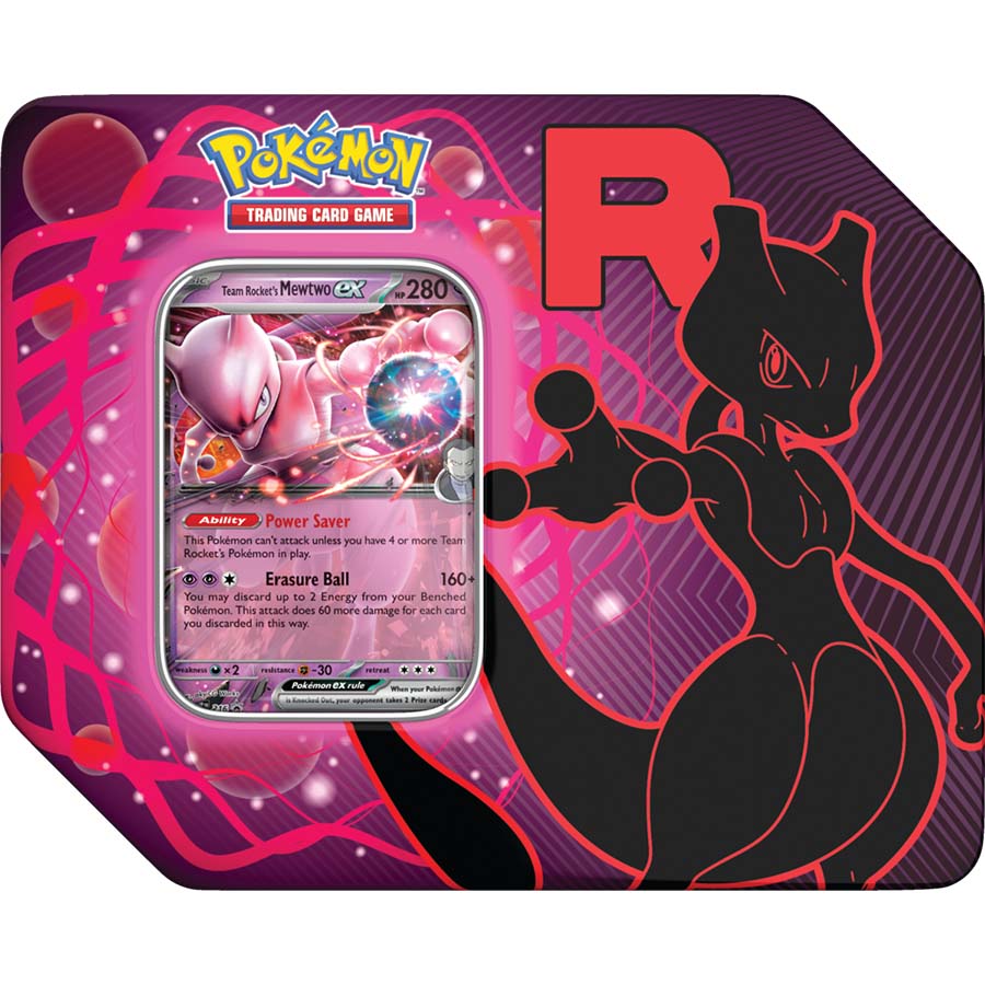 Pokemon: Team Rocket Tin - Mewtwo