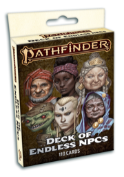 Pathfinder 2e - Deck of endless NPCs