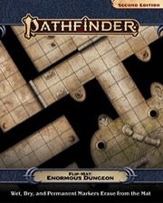 Pathfinder Flip-mat: Enormous Dungeon