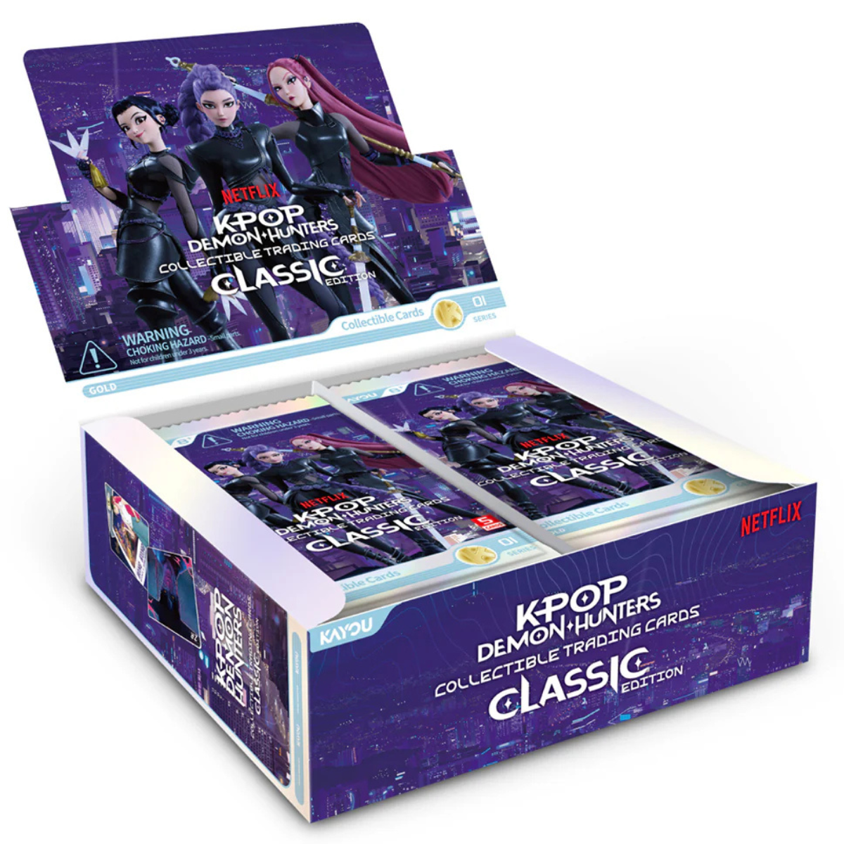 K-Pop Demon Hunters Collectible Trading Cards - Classic Edition - Box
