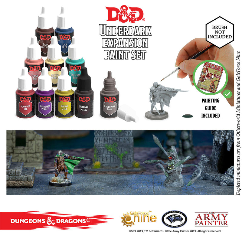 D&D - Nolzur's Marvelous Pigments - Underdark Paint Set