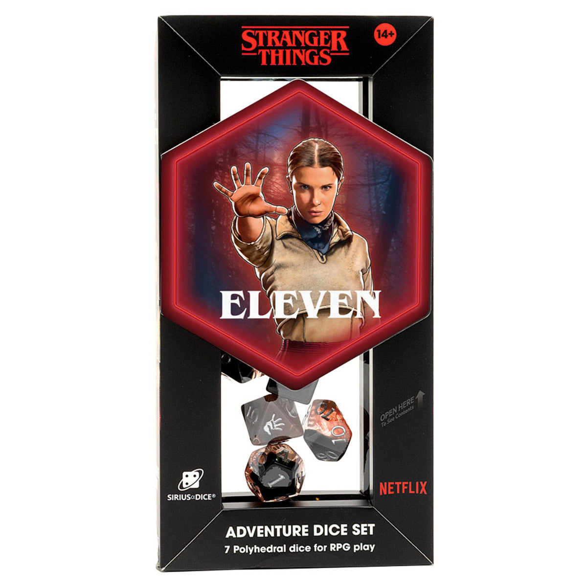 Stranger Things Adventure Dice Set - Eleven