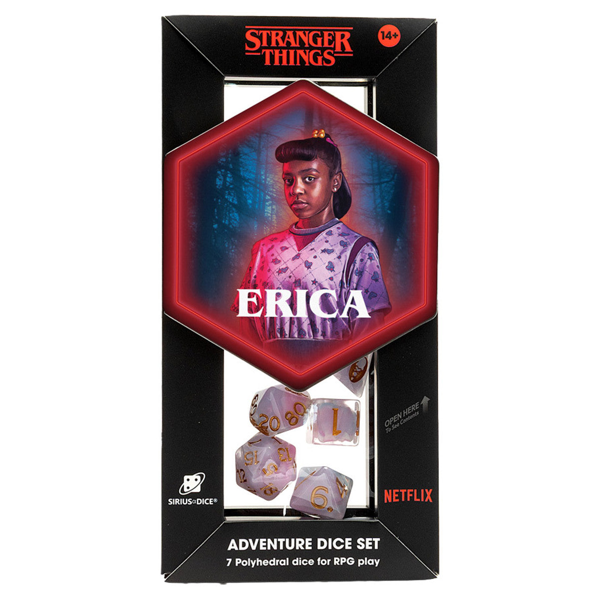 Stranger Things Adventure Dice Set - Erica
