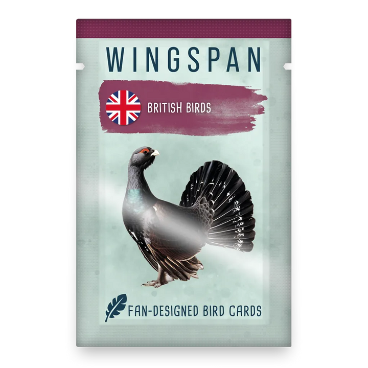Wingspan Fan-Designed Bird Card Pack: British Birds