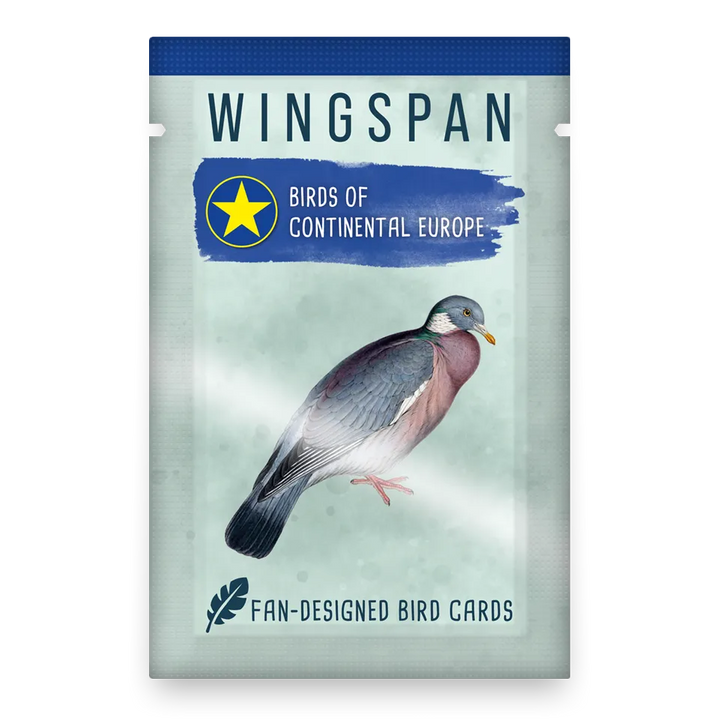 Wingspan Fan-Designed Bird Card Pack: Birds of Continental Europe