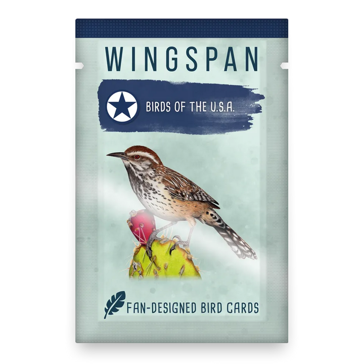 Wingspan Fan-Designed Bird Card Pack: Birds of the USA