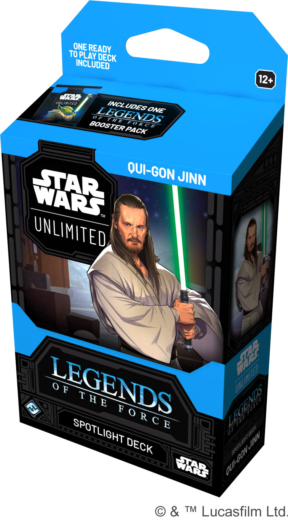 Star Wars: Unlimited - Legends of the Force Qui Gon Jin Spotlight Deck