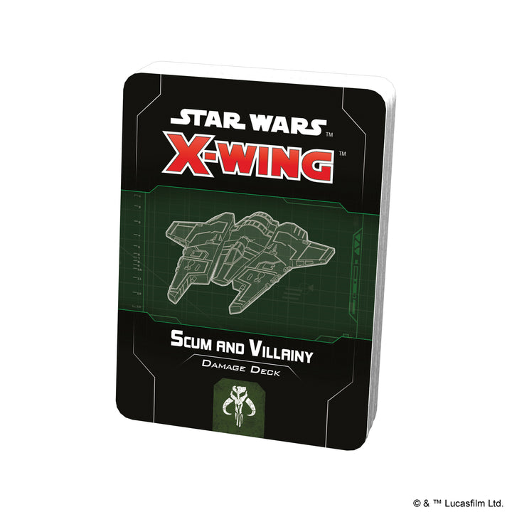 Star Wars X-Wing  - Scum and Villainy Damage Deck