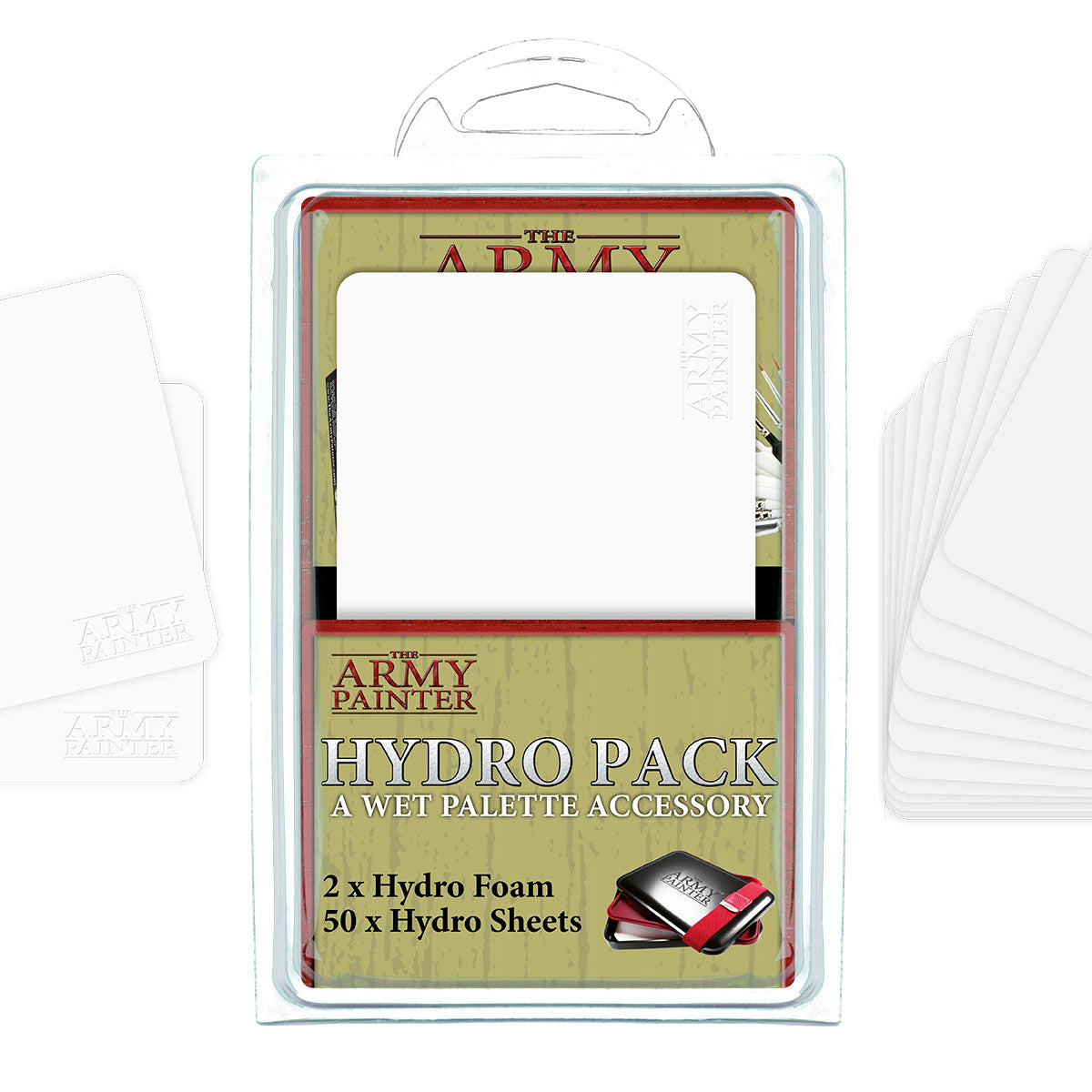 Wet Palette Hydro Pack (x50 Sheets & 2 Hydro foam)