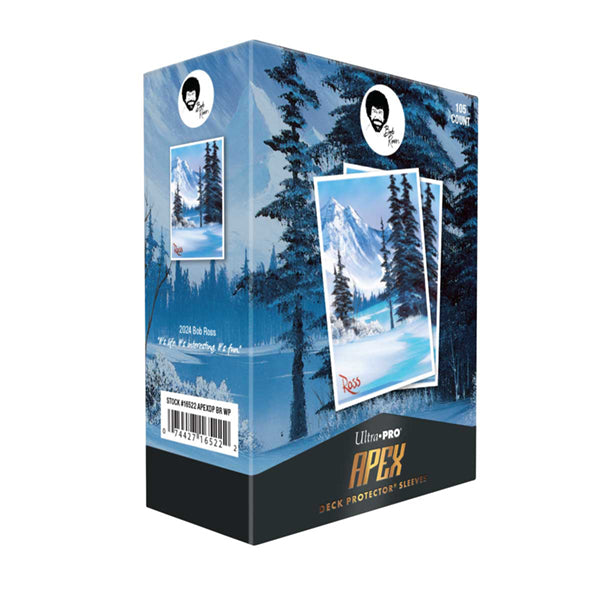 Ultra PRO: Standard 105ct Sleeves (APEX) - Bob Ross Winter Paradise (105)