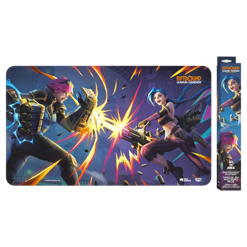 Riftbound Playmat: Vendetta - Vi vs Jinx