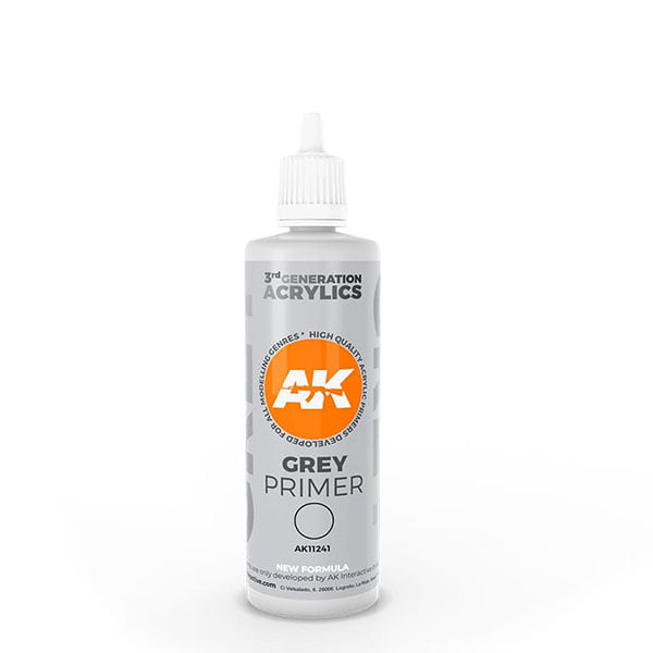 AK Interactive 3G Grey Primer 100ml