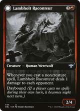 Lambholt Raconteur (DBL-434) - Innistrad: Double Feature: (Double Faced Transform)