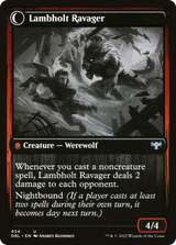 Lambholt Raconteur (DBL-434) - Innistrad: Double Feature: (Double Faced Transform) Foil