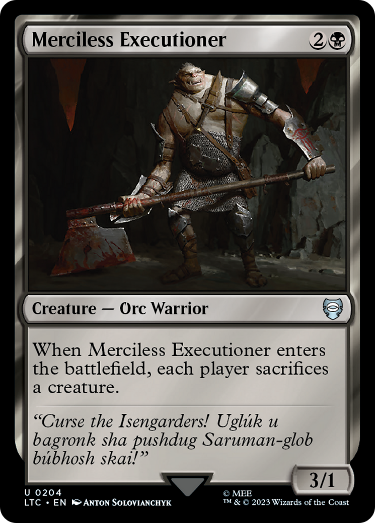 Merciless Executioner [LTC - 204]