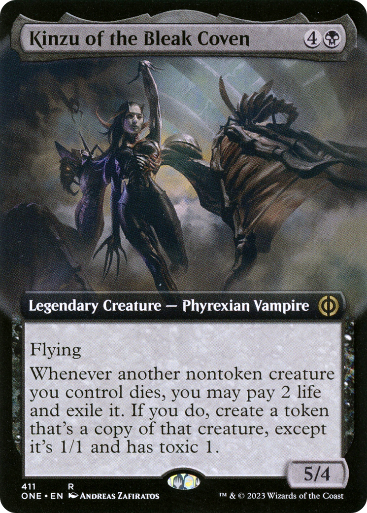 Kinzu of the Bleak Coven (Extended Art) [ONE - 411]