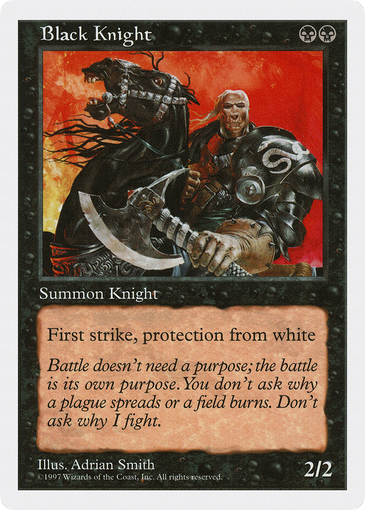 Black Knight [5ED - N/A]