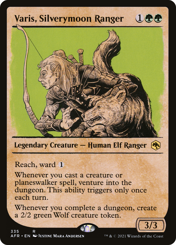 Varis, Silverymoon Ranger (Showcase) [AFR - 335]