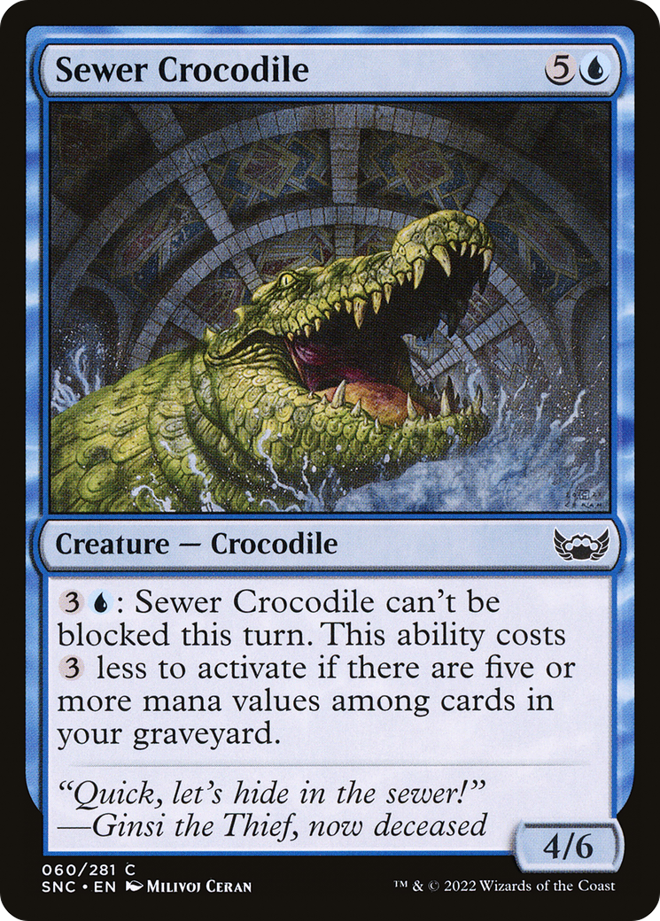 Sewer Crocodile [SNC - 60]