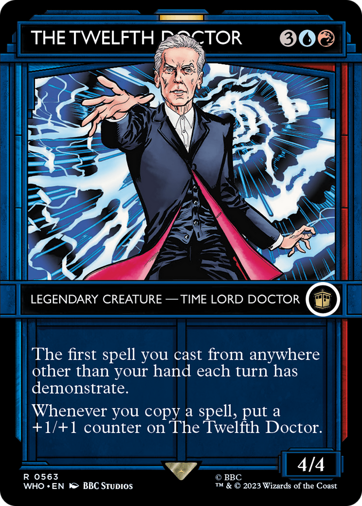 The Twelfth Doctor (Showcase) (WHO-563) - Doctor Who: (Showcase) (Borderless) Foil
