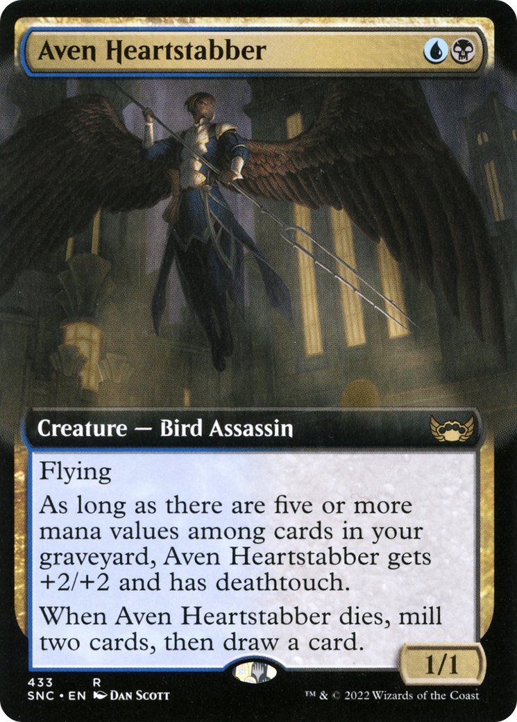 Aven Heartstabber (Extended Art) [SNC - 433]