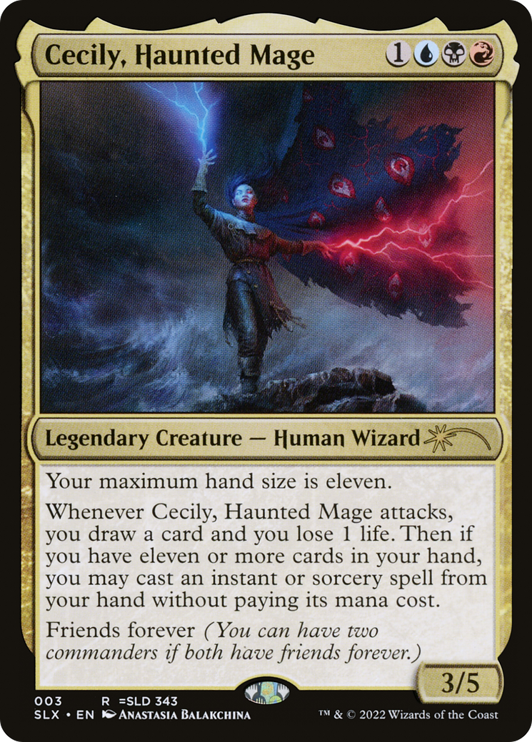 Cecily, Haunted Mage [SLX - 3]