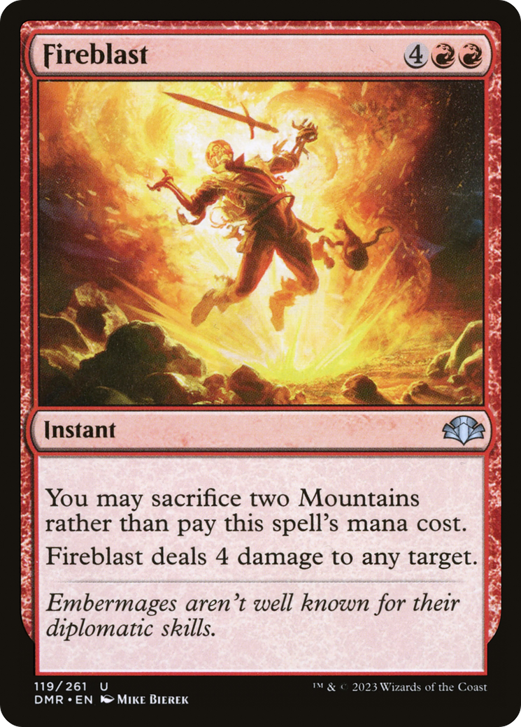 Fireblast [DMR - 119]