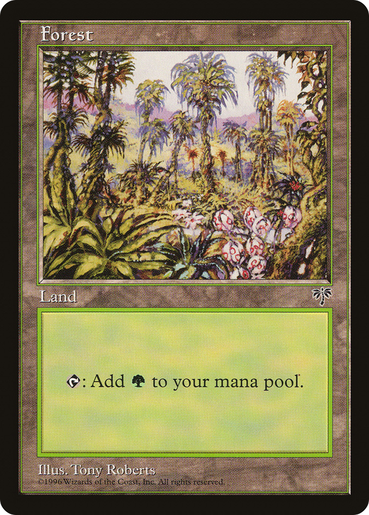 Forest (Pink Flowers Right) [MIR - 292]