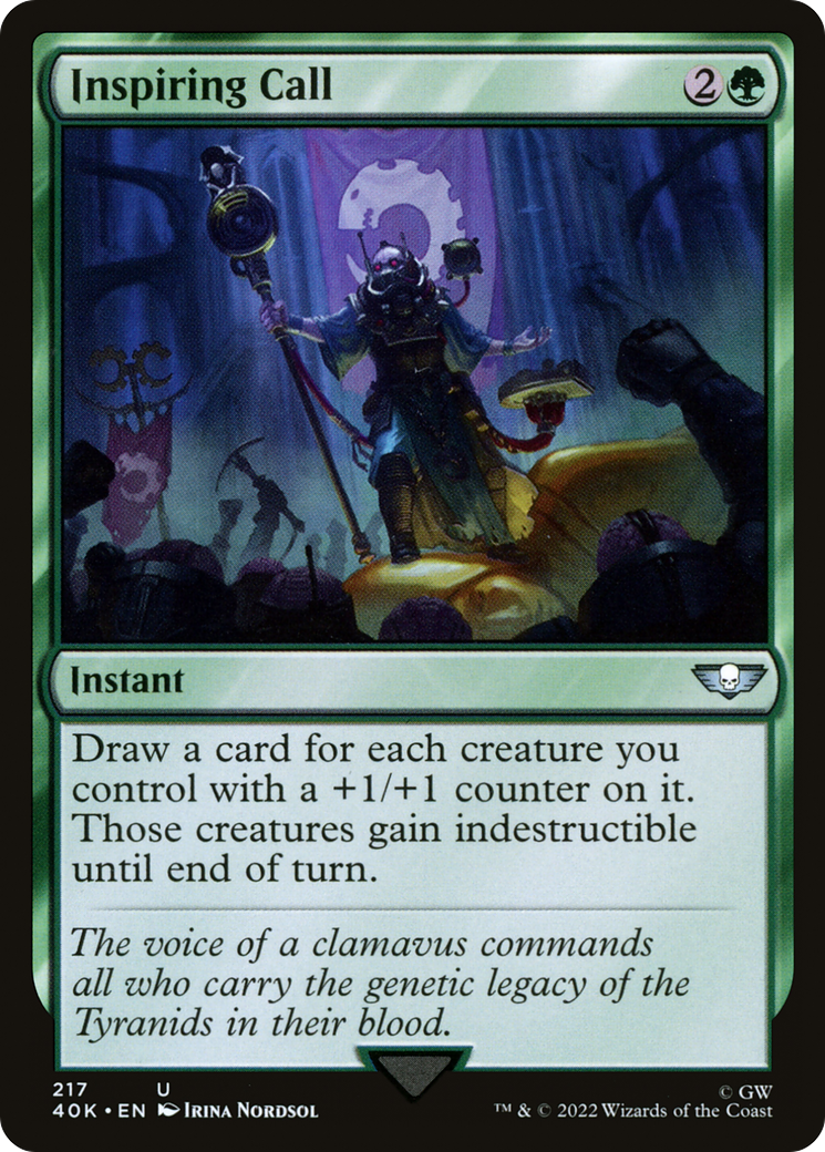 Inspiring Call [40K - 217]