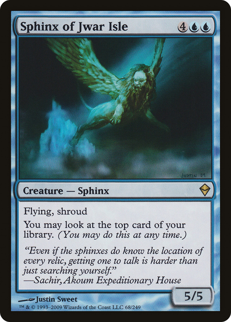 Sphinx of Jwar Isle [ZEN - 68]