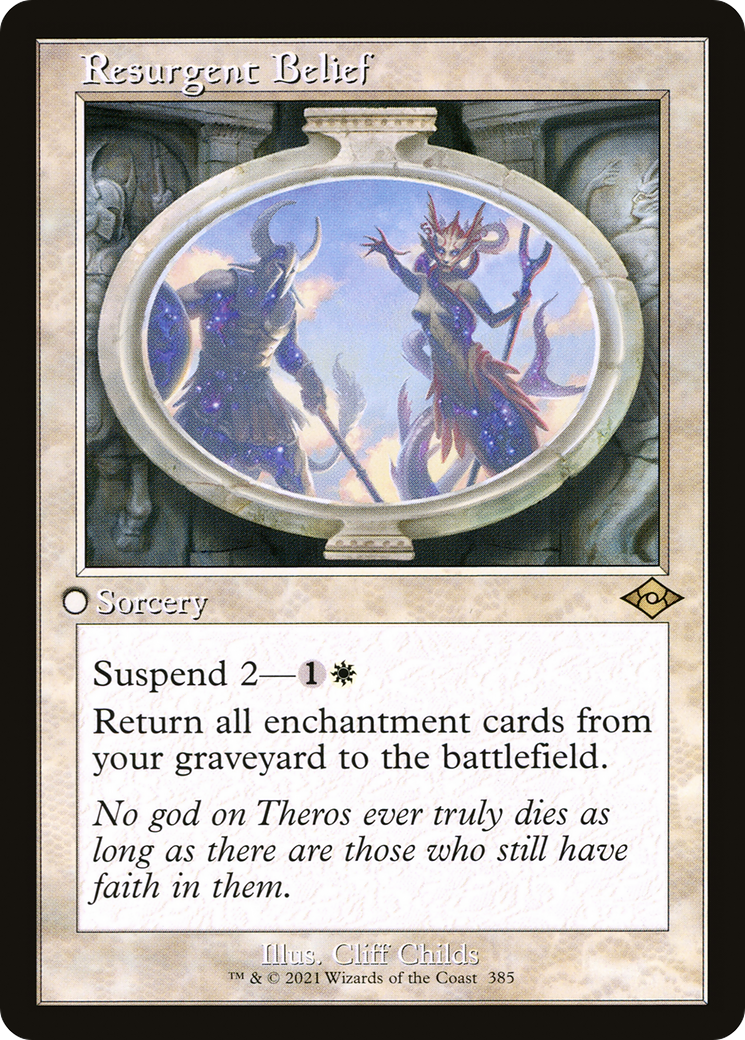 Resurgent Belief (Retro Frame) [MH2 - 385]