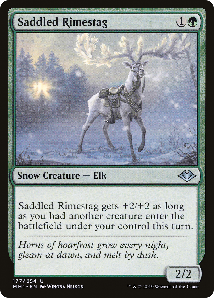 Saddled Rimestag [MH1 - 177]