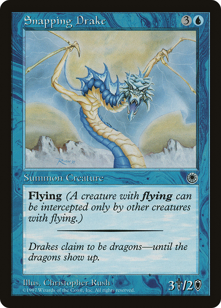 Snapping Drake (Reminder Text) [POR - N/A]
