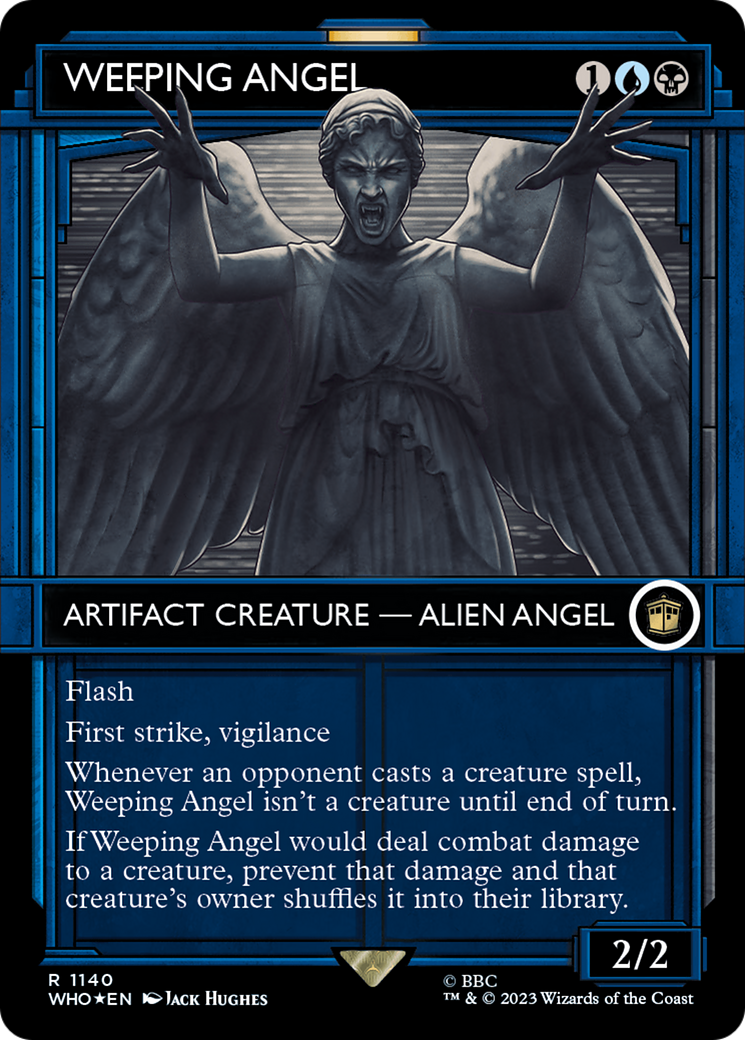 Weeping Angel (Showcase) (Surge Foil) [WHO - 1140]