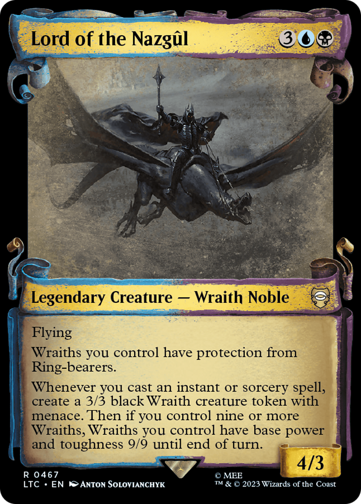 Lord of the Nazgul (Showcase Scrolls) [LTC - 467]