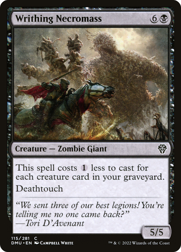 Writhing Necromass [DMU - 115]