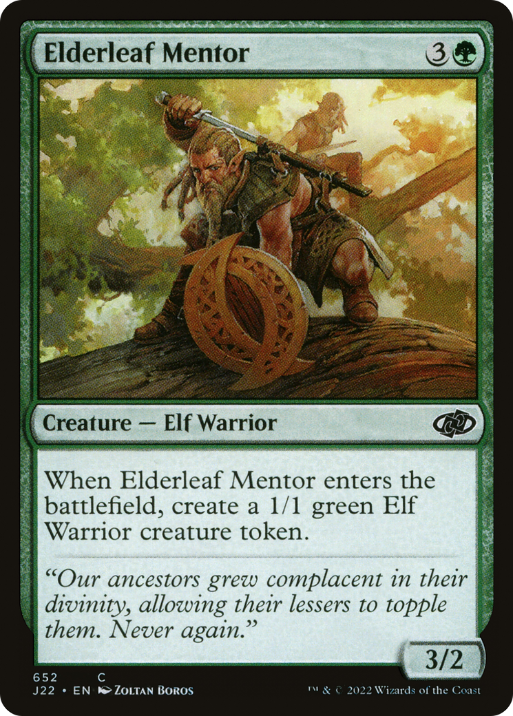 Elderleaf Mentor [J22 - 652]