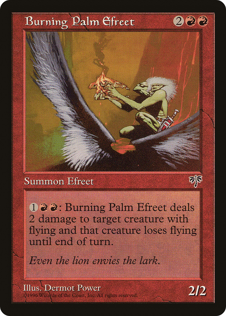 Burning Palm Efreet [MIR - N/A]