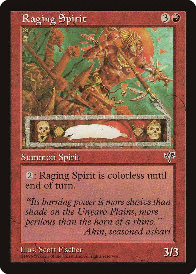 Raging Spirit [MIR - N/A]